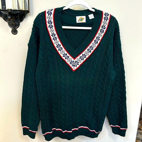 Field Gear Cable Knit Sweater LT - Picture 4 of 8